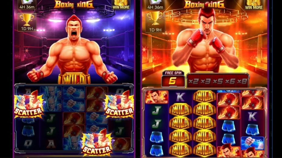 Boxing King Paytable and Multipliers